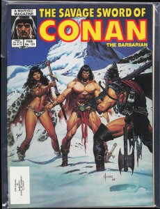 The Savage Sword of Conan #121 (1986) Conan
