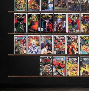 Huge Lot 150+ Comics with The Flash, Firearm, L.E.G.I.O.N., The Kindred & More!