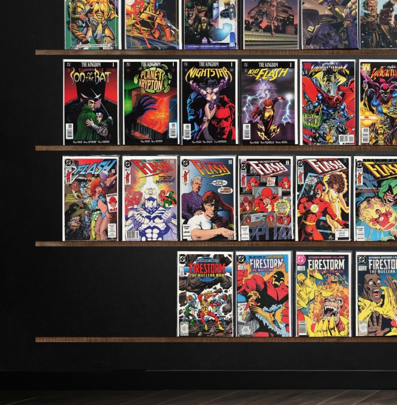 Huge Lot 150+ Comics with The Flash, Firearm, L.E.G.I.O.N., The Kindred & More!