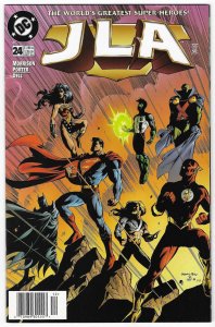 JLA #24 Newsstand Edition (1998)