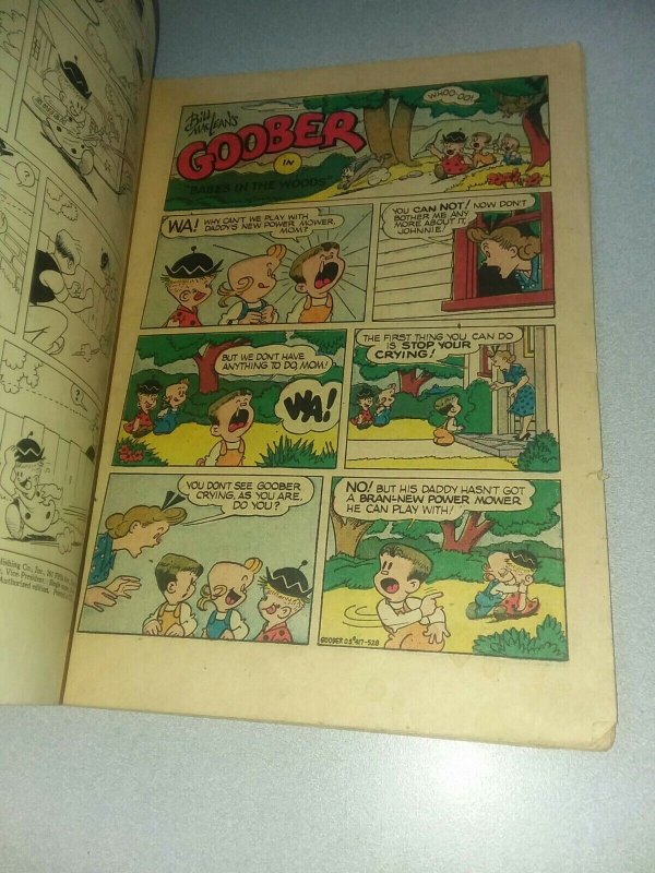 Double Trouble with Goober #417 four color 1952 Dell Comics golden age cartoon