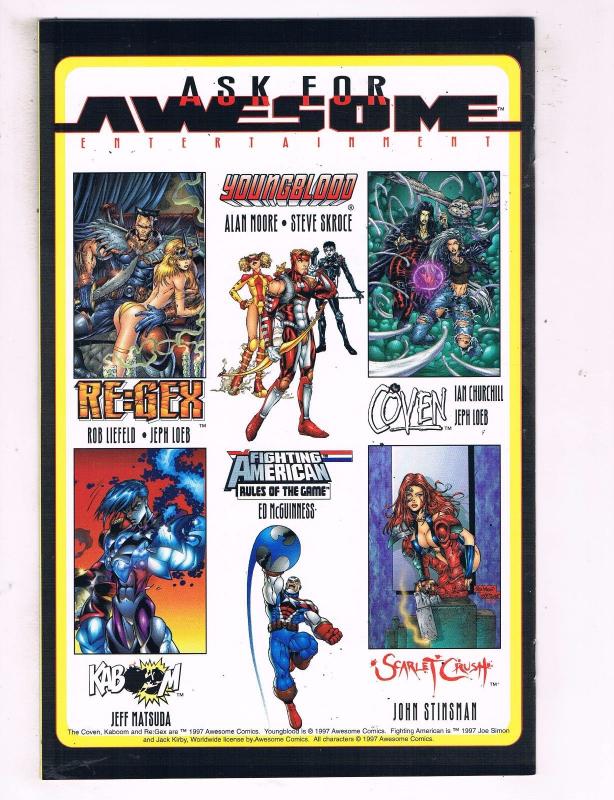 The Coven Fantom # 1 Awesome Comics Another Universe Dot Com Exclusive TW13