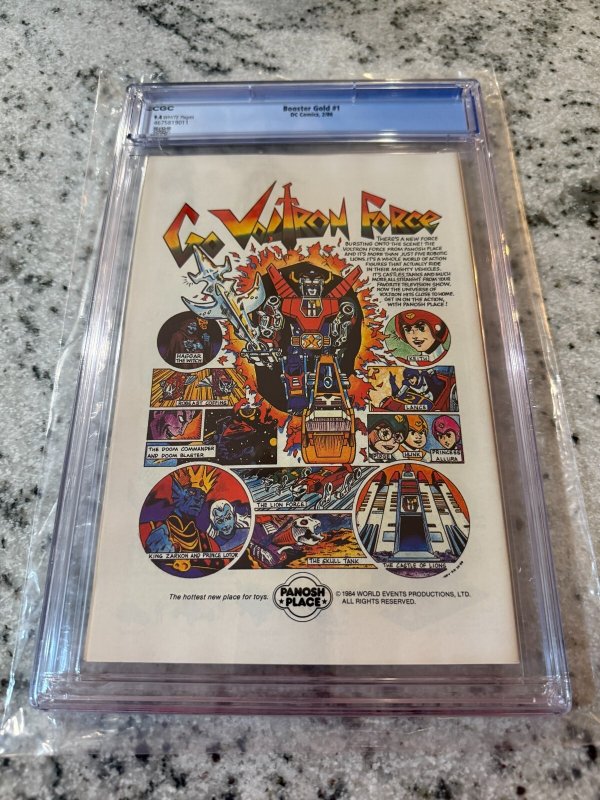 Booster Gold # 1 CGC Graded 9.4 DC Comic Book 1986 1st Appearance JH23
