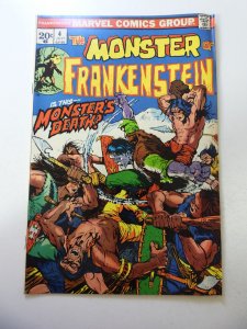 The Frankenstein Monster #4 (1973) VG Condition
