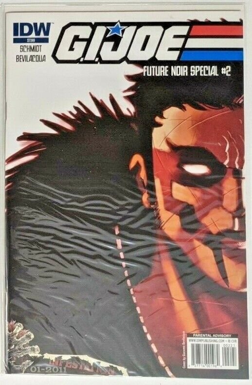 *GI Joe Future Noir Special #1-2 (2010, IDW; 4 books)