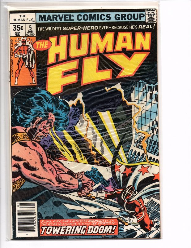 Marvel Comics The Human Fly #5  Malik Introduction Frank Robbins Art