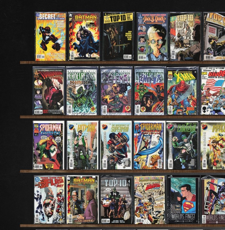 Huge Lot 140+ Comics with The Incredible Hulk, Green Lantern, Wolverine & More!