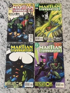 4 Martian Manhunter DC Comic Books # 21 22 23 24 Batman Flash Superman 62 CH23