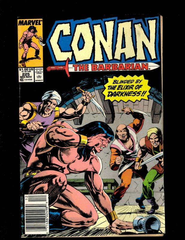 12 Conan Marvel Comic Books #217 218 220 221 222 225 243 246 248 249 250 J369