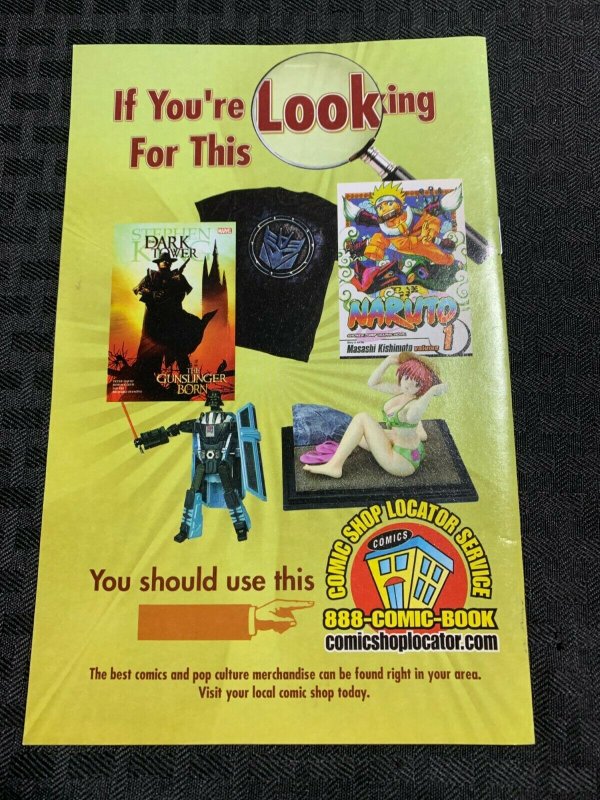 2007 IRON MAN Halloween Ashcan #1 FN+ 6.5 Marvel Comics / Fisherman