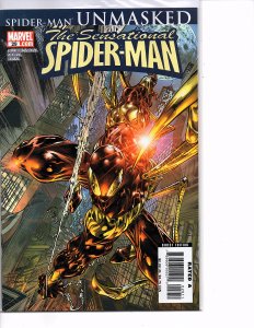 Marvel Comics The Sensational Spider-Man #29 UNMASKED Part 1 Angel Medina Art