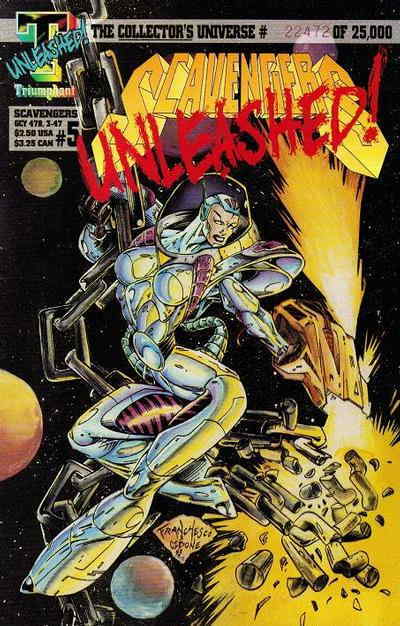 Scavengers #1 July 1993 Triumphant Comics Ashcan Edition Comic Book NM 