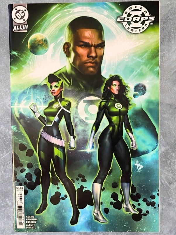 Green Lantern Lot 5 Comics 2025 All In Absolute #4 Corps #1 Variant Hal Jordan
