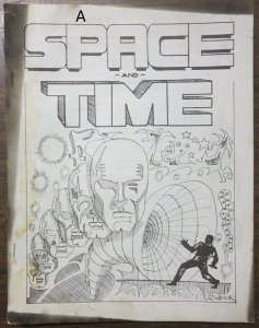 Space and Time Fanzine #3 Spring 1968 Al Saviuk Art Gordon Lizner Parodi