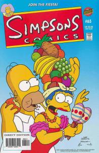 Simpsons Comics #65 FN; Bongo | save on shipping - details inside