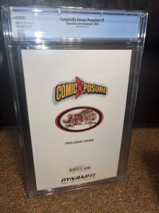 Vampirella vs Purgatori 1 Kyuyong Eom ComicXposure Variant CGC Graded 9.8