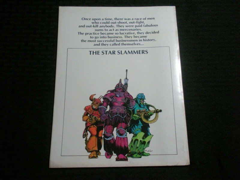 1983 STAR SLAMMERS Walt Simonson SC FN 6.0 1st Marvel #6 / Fisherman Collection