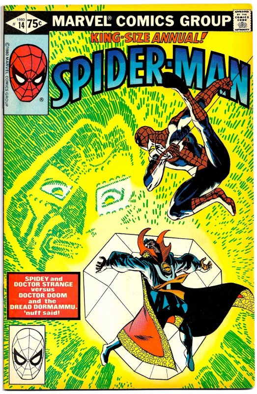 AMAZING SPIDER-MAN ANNUAL #14 (1980) 8.0 VF Denny O'Neil! Frank Miller!