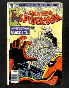Amazing Spider-Man #205 Newsstand Variant Black Cat!