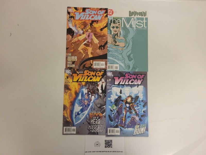 4 DC Comics #1 The Mist + #1 2 3 Son of Vulcan 10 TJ27