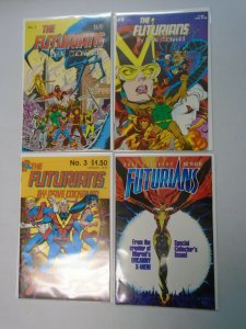 Futurians by Dave Cockrum set #1-3 + special 8.0 VF (1985 Lodestone)