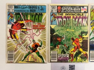 3 Iron Man Marvel Comic Books # 151 153 154 Thor Avengers Spiderman 65 SM5