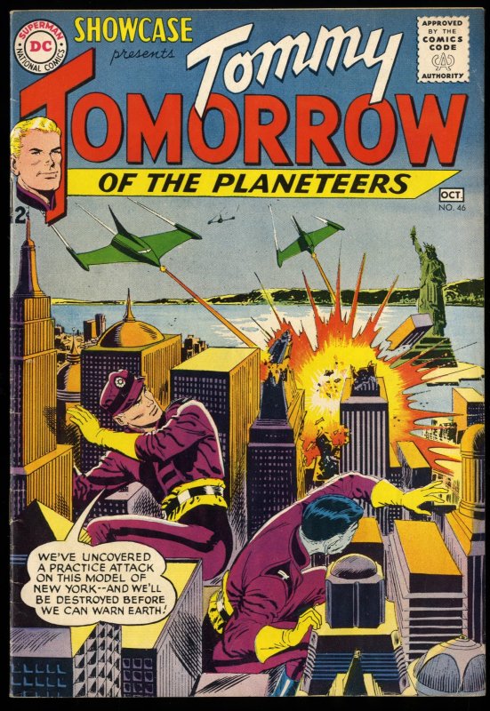 Showcase #46 FN/VF 7.0 Tommy Tomorrow of the Planeteers!