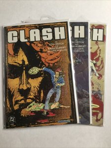 Clash 1-3 1 2 3 Lot Set Run Nm Near Mint Dc Comics