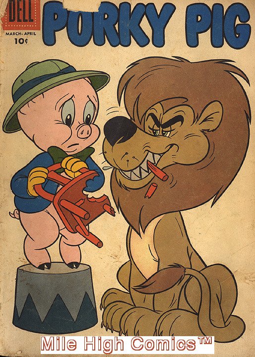 PORKY PIG (1942 Series)  (DELL) #57 Fair Comics Book