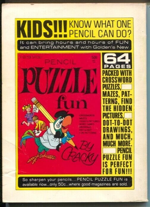 Golden Comics Digest #26 1972-Bugs Bunny Halloween-Porky Pig-FN