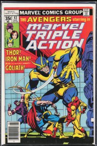 Marvel Triple Action #43 (1978) The Avengers
