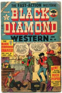 Black Diamond Western #45 1953- 1st Buck Roper- Golden Age G/VG