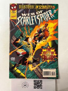 Web of Scarlet Spider #3 VF- Marvel Comics comic book 11 JW45
