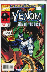 Venom: Sign of the Boss #1 (1997) Venom