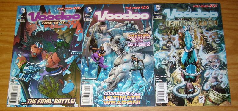 Voodoo #0 & 1-12 VF/NM complete series - dc comics - new 52 - ron marz bad girl