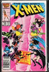 The Uncanny X-Men #208 (1986) X-Men