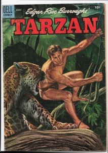 Edgar Rice Burroughs' Tarzan #66 (1955) Tarzan