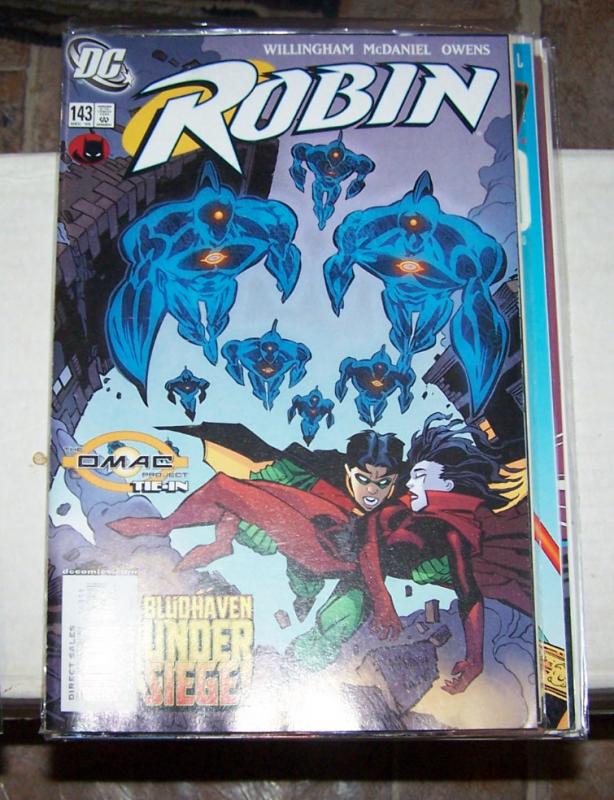 Robin #143 (dec   2005, DC) omas +bludhaven  tim drake  batman