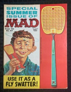 1960 MAD Magazine #57 VG 4.0 Kelly Freas Alfred E Neuman Cover / Fly Swatter