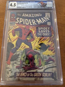 Amazing Spider-Man (1966) # 40 (CGC 4.5) By Stan Lee & John Romita
