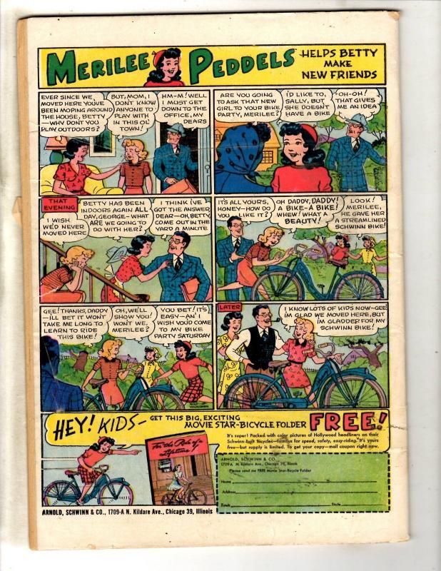 Target Comics Vol. # 7 # 4 VG/FN Golden Age Pre-Code Comic Book Sombrero Cov JL1