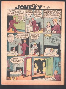 Spirit 2/4/1945-Will Eisner's famous mystery character-Lady Luck & Intellectu...