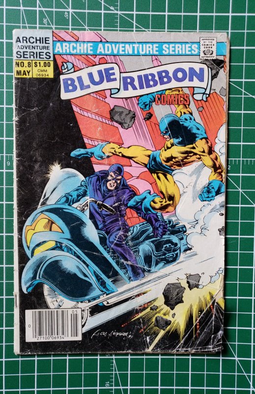 Blue Ribbon Comics #8 Newsstand Edition (1984)