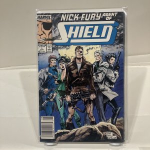 NICK FURY AGENT OF SHIELD  #1 - 1989 MARVEL - Key First Issue