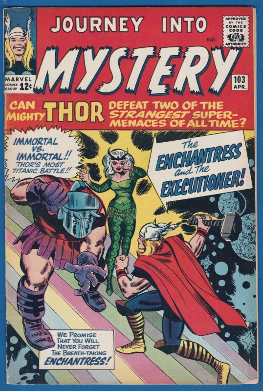 Journey into Mystery #103 (1964) 6.5/7.0