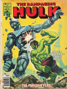 Rampaging Hulk #2 (1977) Hulk
