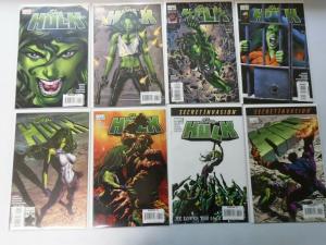 She-Hulk Lot (2nd + 3rd Series), 44 Different 8.0/VF (2006-2015)