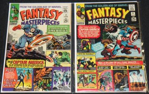 Marvel Silver FANTASY MASTERPIECES #1-4 - 4pc Mid Grade Comic Lot Kirby Ayers