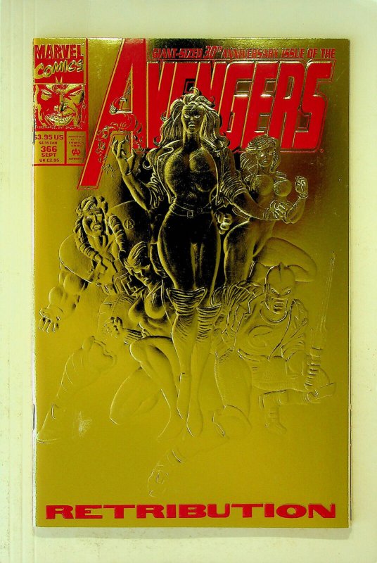 Avengers #366 - 30th Anniversary (Sep 1993, Marvel)- Near Mint