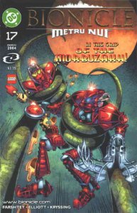 Bionicle #17 VG ; DC | low grade comic LEGO